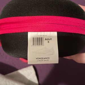 Vengeance NFINITY cheer shoes.